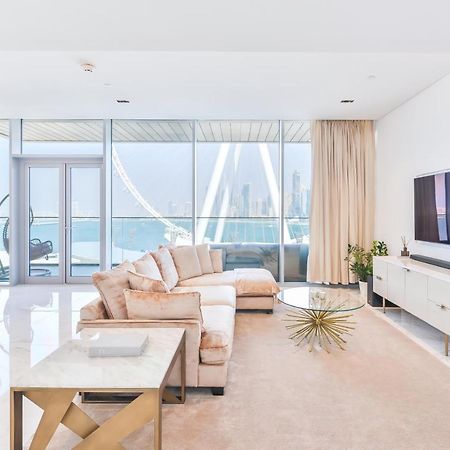 Luxury 2 Bedroom Beachfront Apt W Stunning Sea View Dubai Luaran gambar